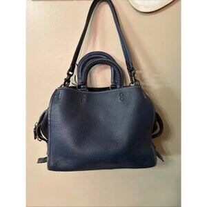 Coach 1941 Prussian Rogue 31 Navy! Gorgeous color! Hard To Find!